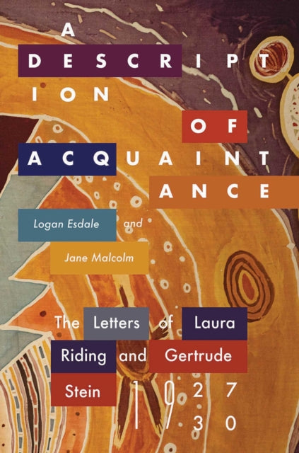 Book cover of: Description of Acquaintance. By: Logan Esdale