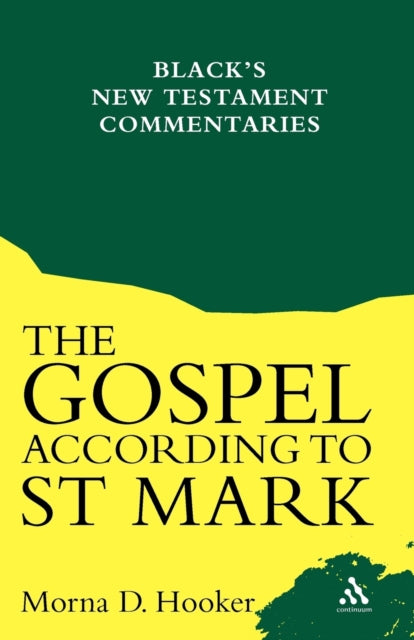 Book cover of: Gospel According To St. Mark. By: Morna D. Hooker
