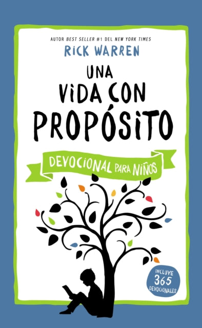 Book cover of: vida con proposito - Devocional para ninos. By: Rick Warren