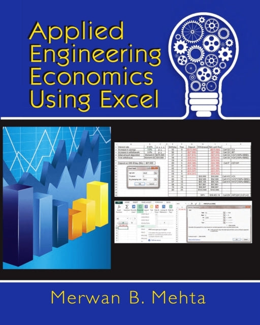 Book cover of: Applied Engineering Economics Using Excel. By: Merwan Mehta