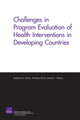 Book cover of: Challenges of Programs Evaluation of Health Interventions in Developing Countries. By: Barbara Wynn