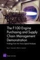 Book cover of: F100 Engine Purchasing and Supply Chain Management Demonstration. By: Mary E. Chenoweth