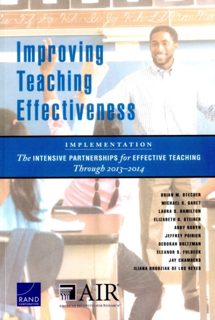 Book cover of: Improving Teaching Effectiveness: Implementation. By: Brian M. Stecher