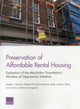 Book cover of: Preservation of Affordable Rental Housing. By: Heather L. Schwartz