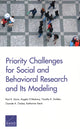 Book cover of: Priority Challenges for Social and Behavioral Research and Its Modeling. By: Paul K. Davis