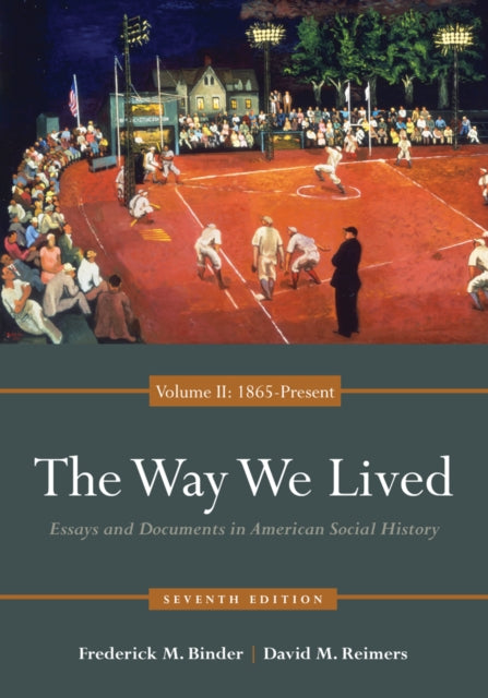 Book cover of: Way We Lived