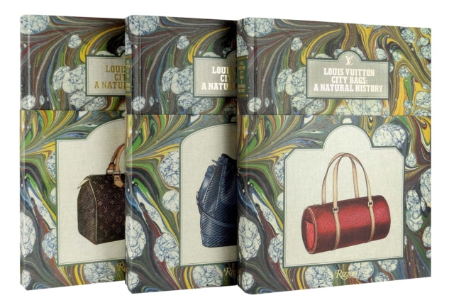 Book cover of: Louis Vuitton City Bags: A Natural History. By: Jean-Claude Kaufmann