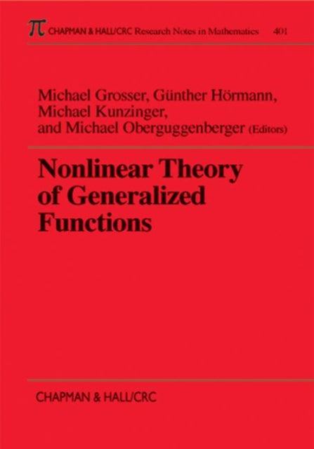 Book cover of: Nonlinear Theory of Generalized Functions