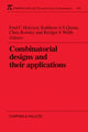 Book cover of: Combinatorial Designs and their Applications
