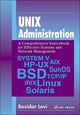 Book cover of: UNIX Administration. By: Bozidar Levi