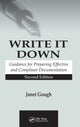 Book cover of: Write It Down. By: Janet Gough