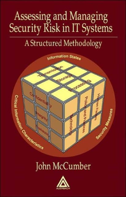 Book cover of: Assessing and Managing Security Risk in IT Systems. By: John McCumber