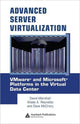 Book cover of: Advanced Server Virtualization. By: David Marshall