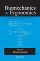 Book cover of: Biomechanics in Ergonomics. By: Shrawan Kumar