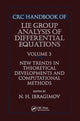 Book cover of: CRC Handbook of Lie Group Analysis of Differential Equations, Volume III. By: Nail H. Ibragimov