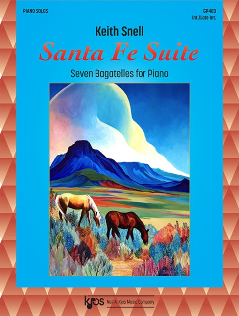 Book cover of: Santa Fe Suite: Seven Bagatelles for Piano
