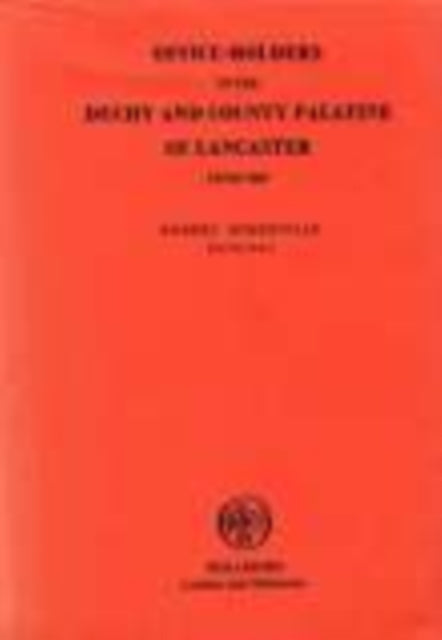 Book cover of: Office Holders In The Duchy Of Lancaster