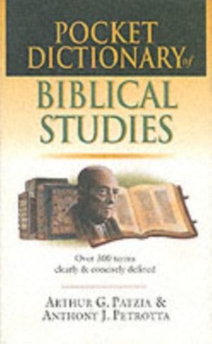 Pocket dictionary of Biblical studies