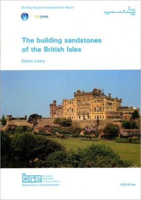 Book cover of: Building Sandstones of the British Isles. By: Elaine Leary
