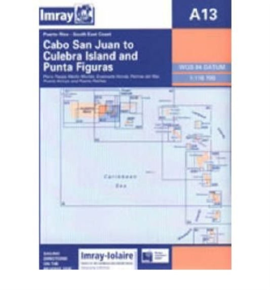 Book cover of: Imray Iolaire Chart A13