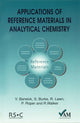 Book cover of: Applications of Reference Materials in Analytical Chemistry. By: V. Barwick