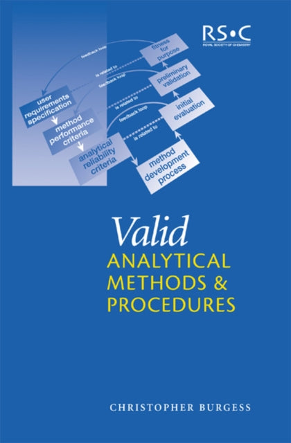 Book cover of: Valid Analytical Methods and Procedures. By: C. Burgess
