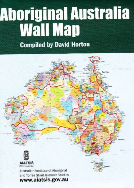 Book cover of: A0 fold AIATSIS map Indigenous Australia