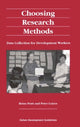 Book cover of: Choosing Research Methods. By: Peter Loizos