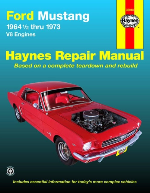 Book cover of: Ford Mustang, Mach 1, GT, Shelby, & Boss V-8 (1964-1973) Haynes Repair Manual (USA). By: John Haynes
