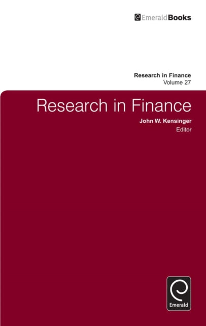 Book cover of: Research in Finance. By: John W. Kensinger