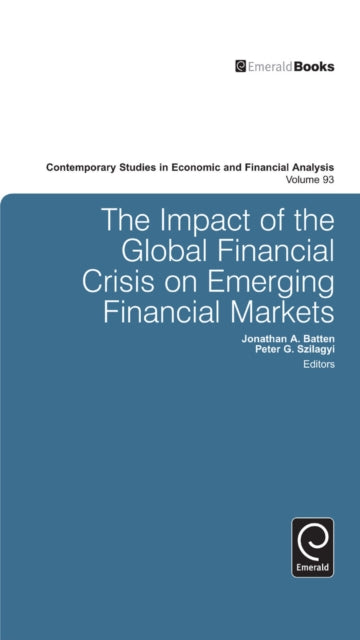 Book cover of: Impact of the Global Financial Crisis on Emerging Financial Markets