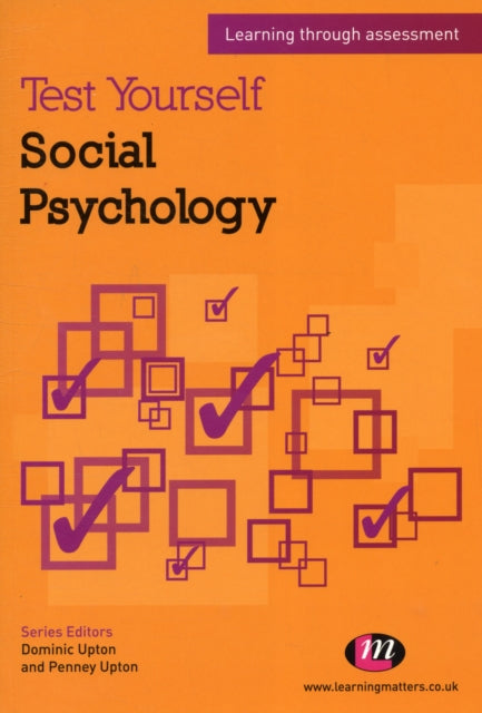 Book cover of: Test Yourself: Social Psychology