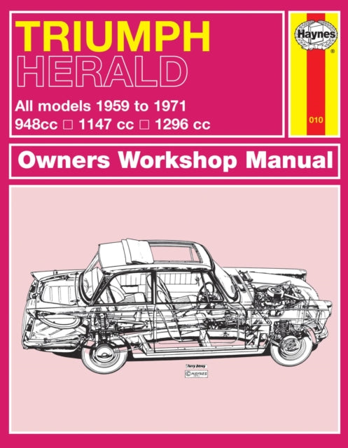Book cover of: Triumph Herald Owner's Workshop Manual. By: Haynes