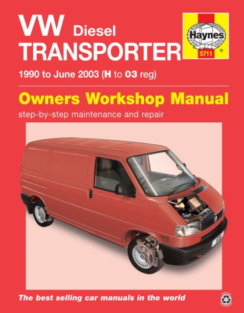 VW T4 Transporter Diesel (90 - June 03) Haynes Repair Manual 9780857337115 John Mead
