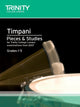 Book cover of: Timpani Pieces & Studies Grades 1-5. By: TRINITY GUILDHALL
