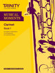 Book cover of: Musical Moments Clarinet Book 1. By: Trinity Guildhall