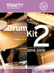 Book cover of: Drum Kit 2 Grades 3 - 4. By: Ed: Trinity College London