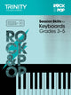 Book cover of: Session Skills for Keyboards Grades 3-5. By: Trinity College London