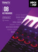 Book cover of: Trinity College London Rock & Pop 2018 Keyboards Grade 8. By: Hal Leonard Corp.