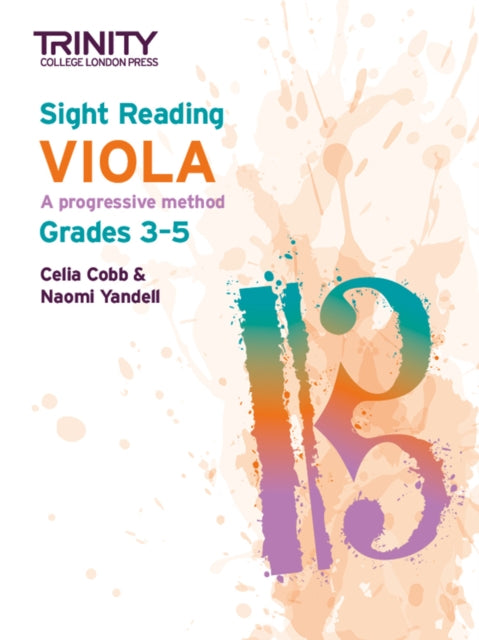 Book cover of: Trinity College London Sight Reading Viola: Grades 3-5. By: Celia Cobb