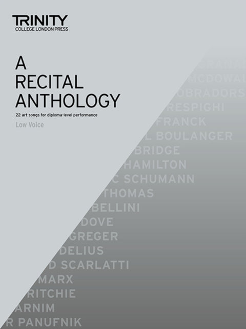 Book cover of: Recital Anthology (Low Voice). By: Luise Horrocks (Editor)