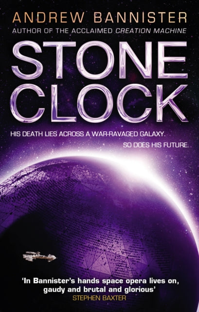 Book cover of: Stone Clock. By: Andrew Bannister
