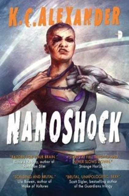 Book cover of: Nanoshock. By: K. C. Alexander