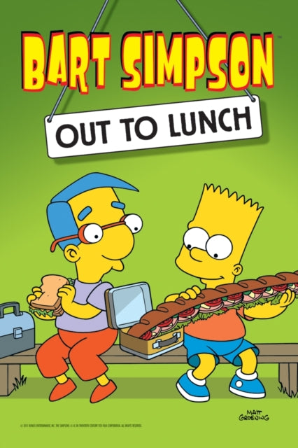 Book cover of: Bart Simpson. By: Matt Groening