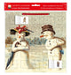 Book cover of: Mr & Mrs Snowman advent calendar (with stickers)