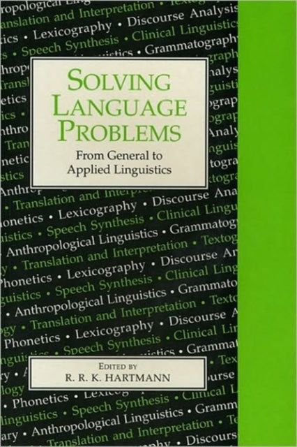 Book cover of: Solving Language Problems. By: Reinhard R. K. Hartmann
