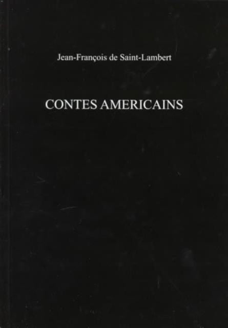 Book cover of: Contes Americains. By: Saint-Lambert
