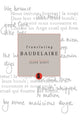 Book cover of: Translating Baudelaire. By: Clive Scott