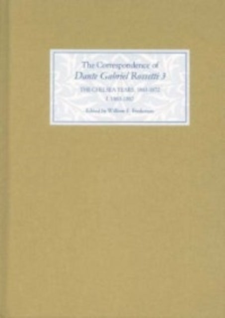 Book cover of: Correspondence of Dante Gabriel Rossetti 3. By: William E. Fredeman