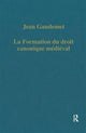 Book cover of: La formation du droit canonique medieval